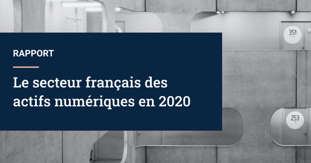 Le secteur français des  actifs numériques en 2020