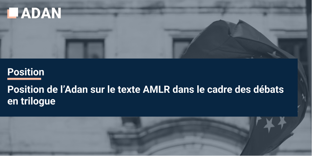 AMLR — Pour un équilibre entre lutte contre la criminalité financière et protection de l’innovation en Europe
